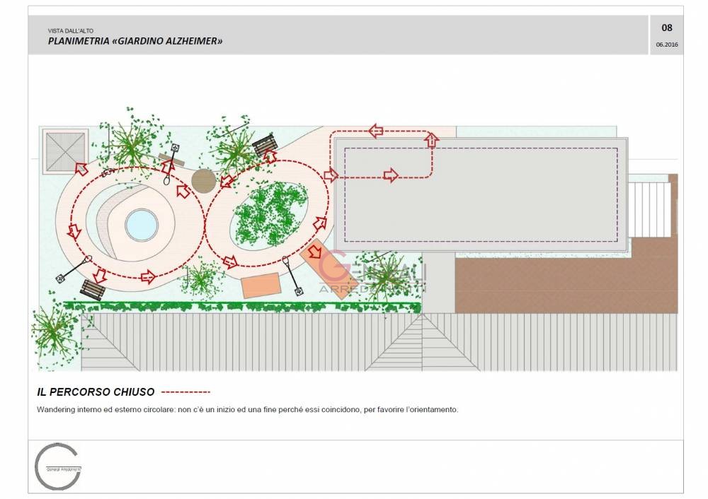 PROGETTO E REALIZZAZIONE DI GIARDINO ALZHEIMER