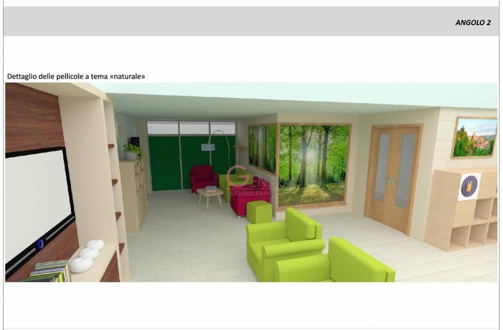 Salone Giorno e Ingresso per RSA