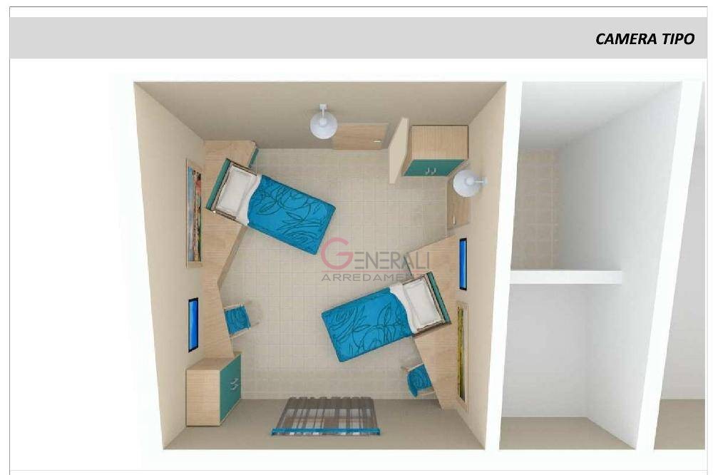 Prototipo di Camera Doppia per Utenti Autosufficienti