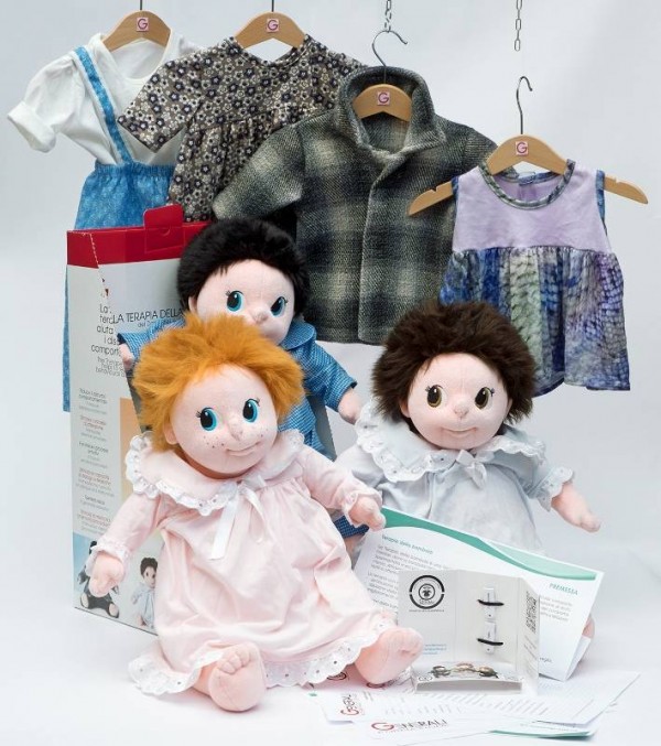 Domenica, Rina, Mario - Kit 3 bambole